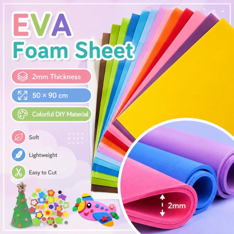 2mm EVA Foam Sheets, Colorful  - đánh giá và giá Cosplay Props Eva Foam