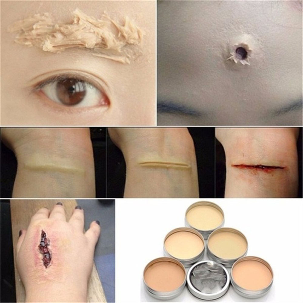 30g Mặt Cơ Thể Giả Sẹo Sáp Dự  - đánh giá và giá Cosplay Prop Paint