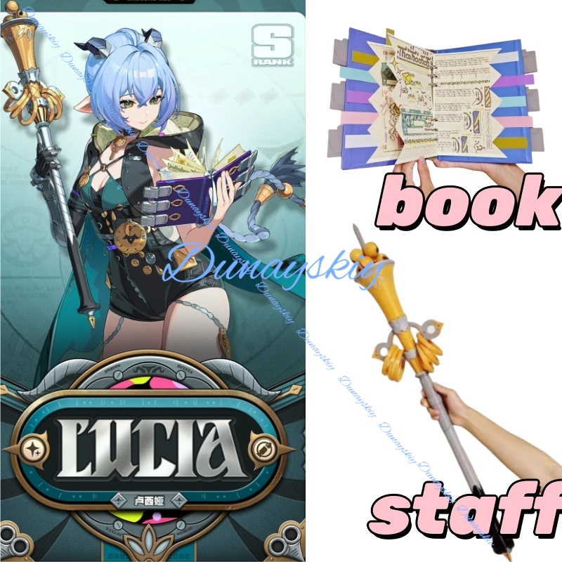 Game Zenless Zone Zero Lucia C - đánh giá và giá Cosplay Prop Book