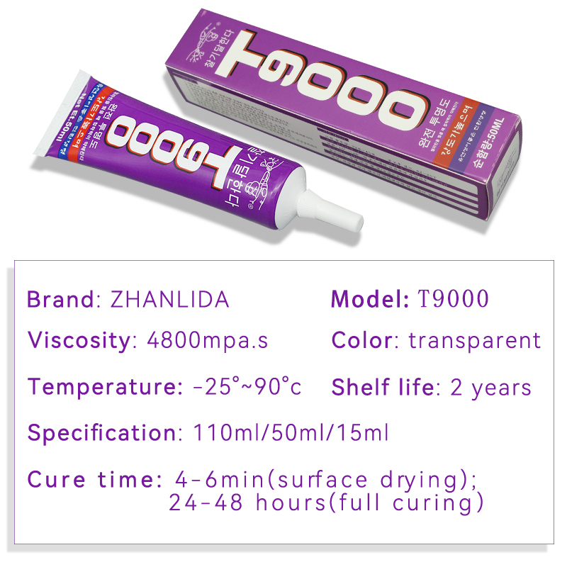 15/50/110ML T9000 Clear Glue M - đánh giá và giá Contact Cement Glue