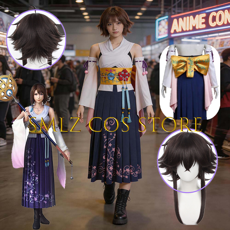 Smlz FFX Yuna Cosplay Anime FF - đánh giá và giá Prop Para Cosplay