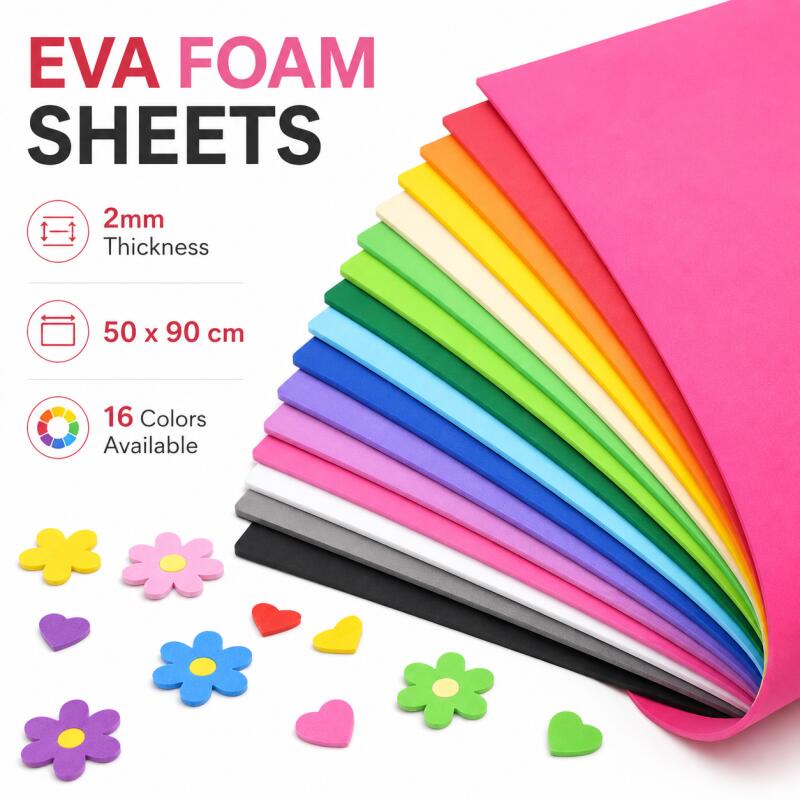 2pcs EVA Foam Sheets, Colorful - đánh giá và giá Cosplay Props Eva Foam