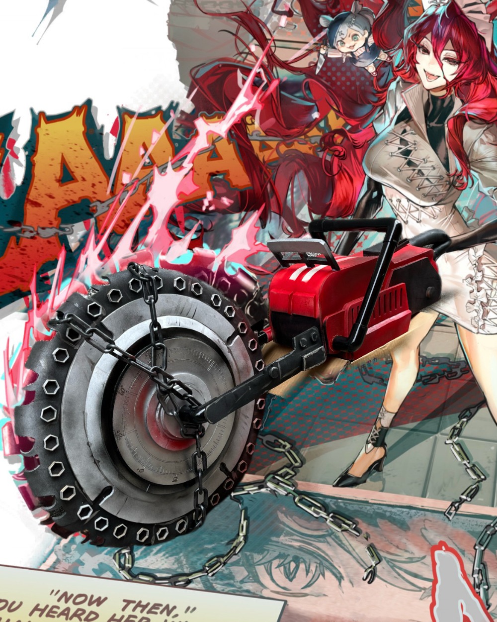 Narantuya Prop Game Arknights  - đánh giá và giá Cosplay Props Eva Foam