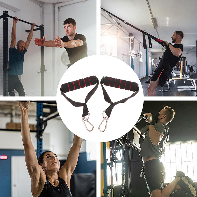 1Set D-Ring Metal Gym Handles  - đánh giá và giá D Ring Strap