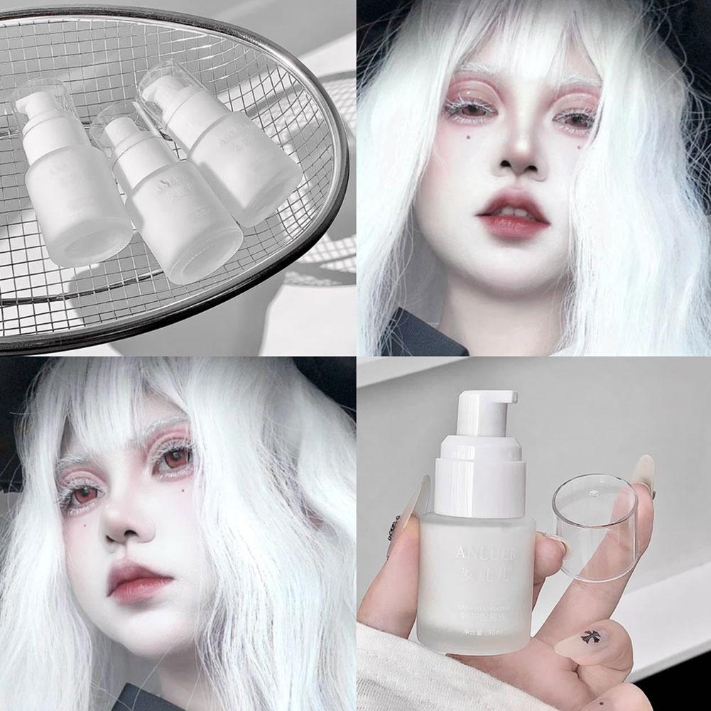 Matte White Liquid Foundation, - đánh giá và giá Cosplay Prop Primer