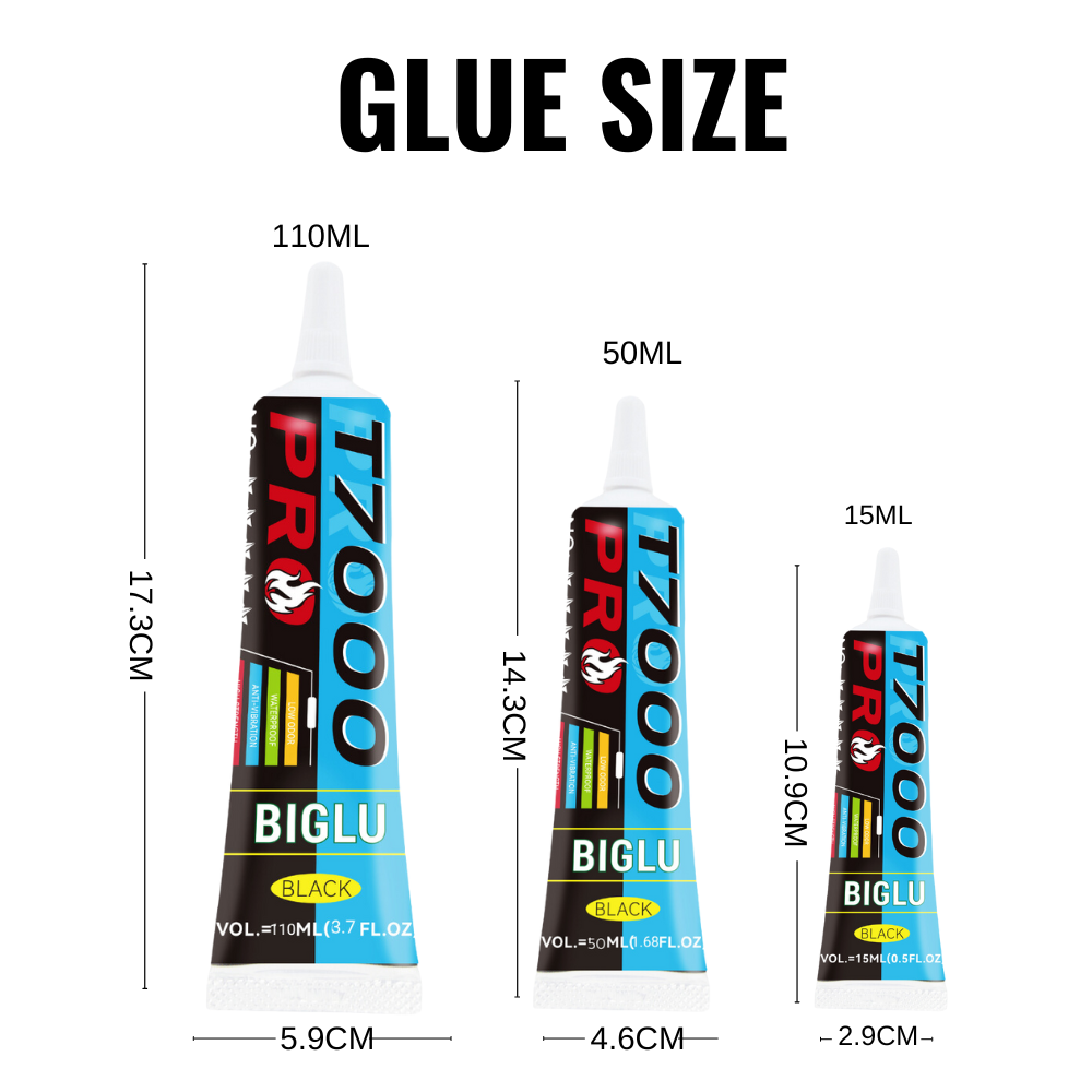 BIGLU T7000 PRO Glue Black Con - đánh giá và giá Contact Cement Glue