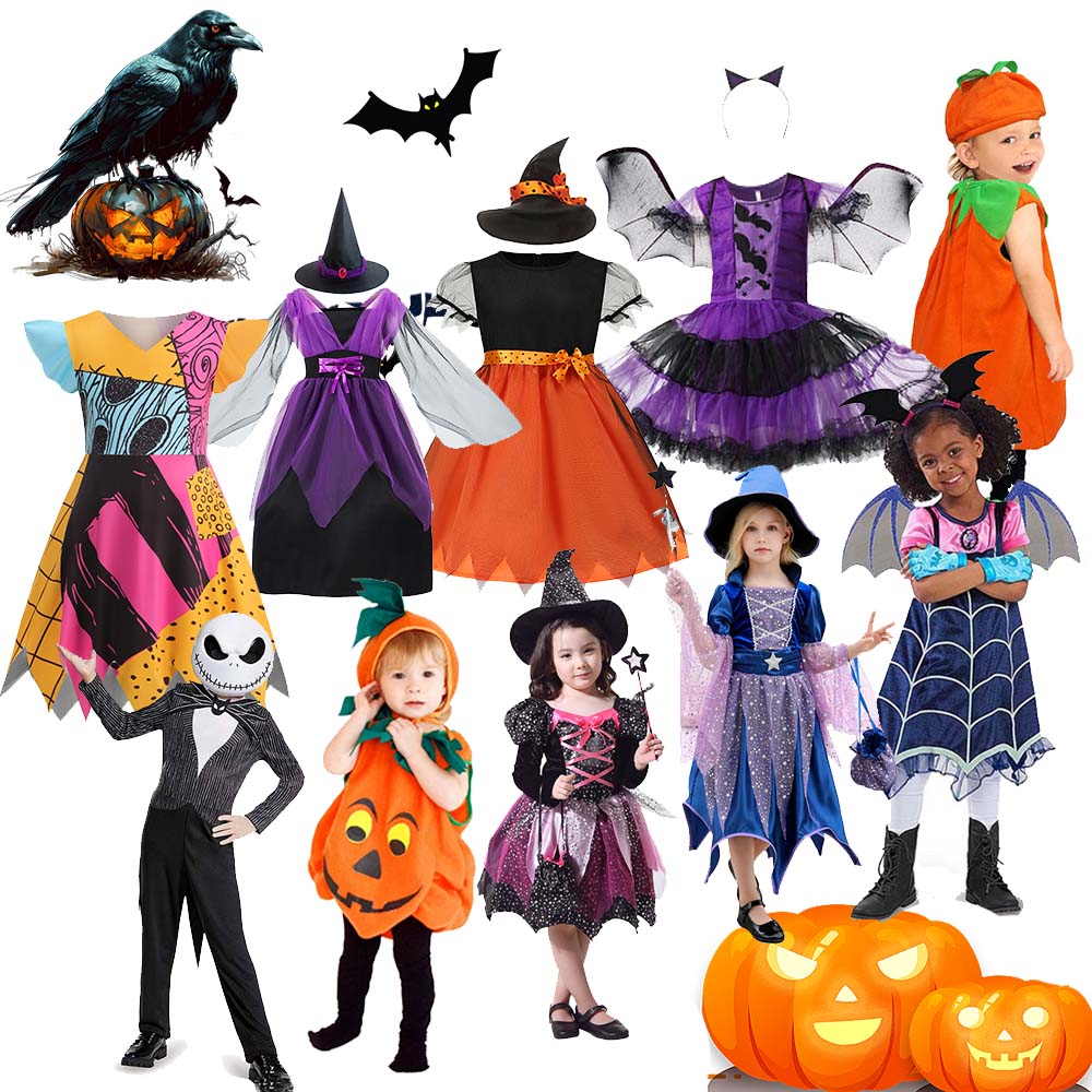 Kids Halloween Witch Pumpkin C - đánh giá và giá Cosplay Bat Prop