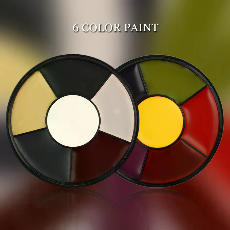 6 Colors Water-soluble Face Bo - đánh giá và giá Cosplay Prop Paint