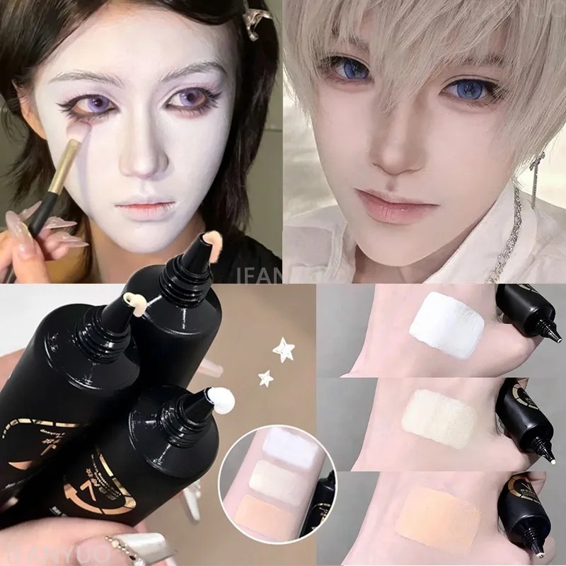 White Liquid Foundation for Ha - đánh giá và giá Cosplay Prop Primer